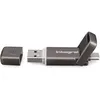 Image de SSD portable - INTEGRAL - SlimXpress Dual Metal - 256 Go - Externe - USB 3.2 Gen 2x1