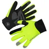 Image de Gants de cyclisme - ENDURA - Endura Strike - Imperméables - Hi Viz jaune néon - Paume rembourrée gel