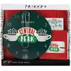 Image de Coffret cuisine - PALADONE - Central Perk - Ensemble 3 pièces - Torchon en coton - Horloge murale