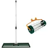 Image de Scarificateur et Niveleur de Pelouse - MONSTERSHOP - 100 cm - Manuel - Vert - 2-en-1