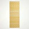 Image de Tapis extérieur jardin imperméable réversible et résistant UV - Anna - 75x200 cm - Jaune - Matériaux recyclés - Homescapes