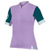 Image de Maillot de vélo sur route homme Endura Fs260-pro II manches courtes - Violet - Tissu respirant à séchage rapide
