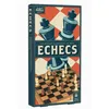 Image de Jeu déchecs - PIATNIK - Vintage - 32 pièces en bois - Échiquier pliable - 2 joueurs ou plus