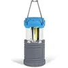 Image de Lanterne pliable - KAMPA - Flare - LED COB - Piles AA - Gris et bleu