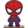 Image de Peinture acrylique - Diamond Painting - Crystal Art Buddy - 8x11cm - Spiderman - Cristaux étincelants