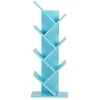 Image de Bibliothèque en Bois - Design Moderne - Vanu Bleu