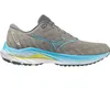 Image de Chaussures de course Mizuno Wave Inspire 19 pour homme - Ghost gray / jet blue / bolt 2 (neon)