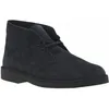 Image de Bottines - Clarks - Bleu marine - Cuir - Lacets plats - Talon plat