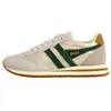 Image de Baskets - GOLA - Daytona Doré - Talon Plat - Lacets - Couleur Blanc/Gold/Brown