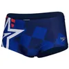 Image de Short de bain Speedo Eco+ Placem Dig - blu/red