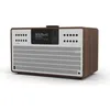 Image de REVO - SUPERCD Radio Réveil matin DAB / DAB+ / FM (RDS) / Bluetooth / Multiroom / Lecteur CD - Noyer / Argent