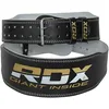 Image de Ceinture dhaltérophilie - RDX SPORTS - Grand - Cuir de vachette - Rembourrage en fibre de carbone - 10 cm de large