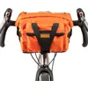 Image de Sacoche de guidon Restrap - Orange - 10 L - Homme - Système dattache MOLLE - VTT