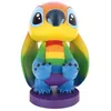 Image de Figurine Disney Stitch Rainbow - EXQUISITE GAMING - Cable Guys - Support écouteurs smartphone ou petit accessoire - 20 cm