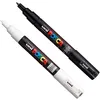 Image de Lot de 2 marqueurs Posca PC-1MC noir et blanc pointe extra-fine conique
