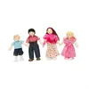 Image de Poupées en bois - Le Toy Van - Ma famille de 4 poupées - Rouge - Multicolore - 3 ans et plus