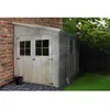 Image de Abri de jardin en bois 602 m² TIMBELA - Pin / épicéa - 202 x 298 cm - Construction de Panneaux - Plancher inclus - M339+M339G