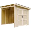 Image de Abri de Jardin Qualité Premium 59 m² - H231x248x294 cm - Sans plancher e paroi latérale - Timbela M938B