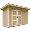 Image de Abri de Jardin Qualité Premium 4m² /L161xL412xH239 cm - Timbela M902A-HARVEST HONEY
