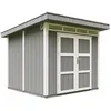 Image de Abri de Jardin Qualité Premium 6m² /L294xL279xH237 cm - Timbela M903A-CAVERN STEEL