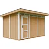 Image de Abri de Jardin Qualité Premium 9m² / L412xL279xH237 cm - Timbela M904-HARVEST HONEY