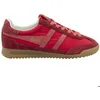 Image de Baskets femme Gola Firefly Trainer - red/deep red/coral