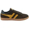 Image de Baskets Gola Equipe II - dark brown/sun/navy