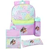 Image de Ensemble Sac à dos - BARBIE - Violet - 1 Sac à déjeuner 1 Trousse 1 Gourde - Isotherme - Sangle ajustable