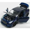 Image de Voiture Nissan GTR R35 Fast and Furious 7 Brian 2009 au 1/24 Portes Capot Coffre Ouvrants