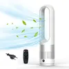 Image de Ventilateur tour avec télécommande PRUMYA- Ventilateur sans pales sur Pied- 60CM 8H minuterie - Ventilateur sans feuilles