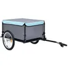 Image de Prix bas - Remorque de vélo Polyvalent - supporté 50 kg - noir et bleu 65 kg  690012818585)