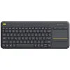 Image de Clavier sans fil - LOGITECH - K400 Plus - QWERTY - Noir - Touchpad intégré
