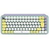 Image de Clavier - Sans fil - Logitech - Pop Keys - Mécanique - Touche Emoji - Menthe