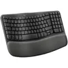 Image de Clavier Ergonomique - LOGITECH - Wave Keys - Graphite - Espagnol QWERTY - Sans Fil
