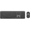 Image de Ensemble Clavier et Souris - Logitech - MK950 - Sans Fil - QWERTZ - Graphite
