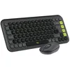 Image de Kit Mouse et Tastiera - LOGITECH - POP ICON COMBO - Bluetooth - Programmable - Graphite