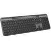 Image de Clavier Logitech sans fil Bluetooth Azerty Signature Slim Solar+ Graphite