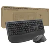 Image de Combo clavier et souris sans fil Logitech MK880 Graphite