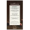 Image de Korres huile dargan coloration permanente 6.7 blond foncé marron