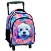 Image de Sac à dos à roulettes Chien Love 30 CM Trolley maternelle