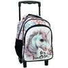 Image de Sac à dos à roulettes Licorne Magique 30 CM Trolley maternelle