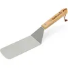 Image de Spatule à poisson - Barbecook - Coudée - Acier inoxydable - Bois - 37 cm