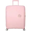 Image de American Tourister Valise rose pour femme - Soundbox Spinner 77 / 28 TSA EXP Trolley Pastel Pink 298822