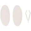 Image de 2 Os de seiche blanc 11 cm avec support pour oiseaux - Flamingo