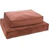 Image de Coussin pour chien - FLAMINGO - Reno - 100x70x16 cm - Mousse à mémoire de forme - Housse amovible