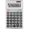Image de Calculatrice de bureau - ACROPAQ - Écran LCD 12 chiffres - Gris métal - Dual Power - 180g