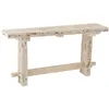 Image de Console Brut Bois Recyclé Blanc Délavé