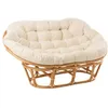 Image de Fauteuil & Coussin en Rotin Roni 179cm Naturel