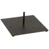 Image de Pied pour Parasol en Métal Shiva 30cm Noir