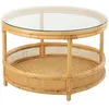 Image de Table Basse en Rotin Jovelyne 70cm Naturel